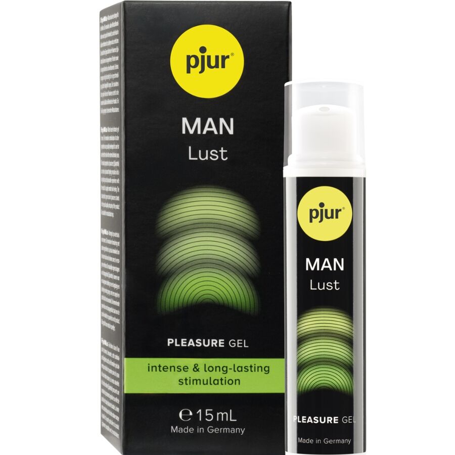 PJUR - MAN LUST PLEASURE GEL INTENSE & LONG-LASTING STIMULATION 15 ML - NOCTURNA DESIRES