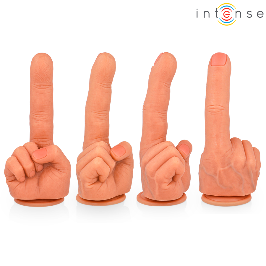INTENSE - HUBERT G-SPOT STIMULATOR FLEXIBLE HAND 14.2 CM - NOCTURNA DESIRES