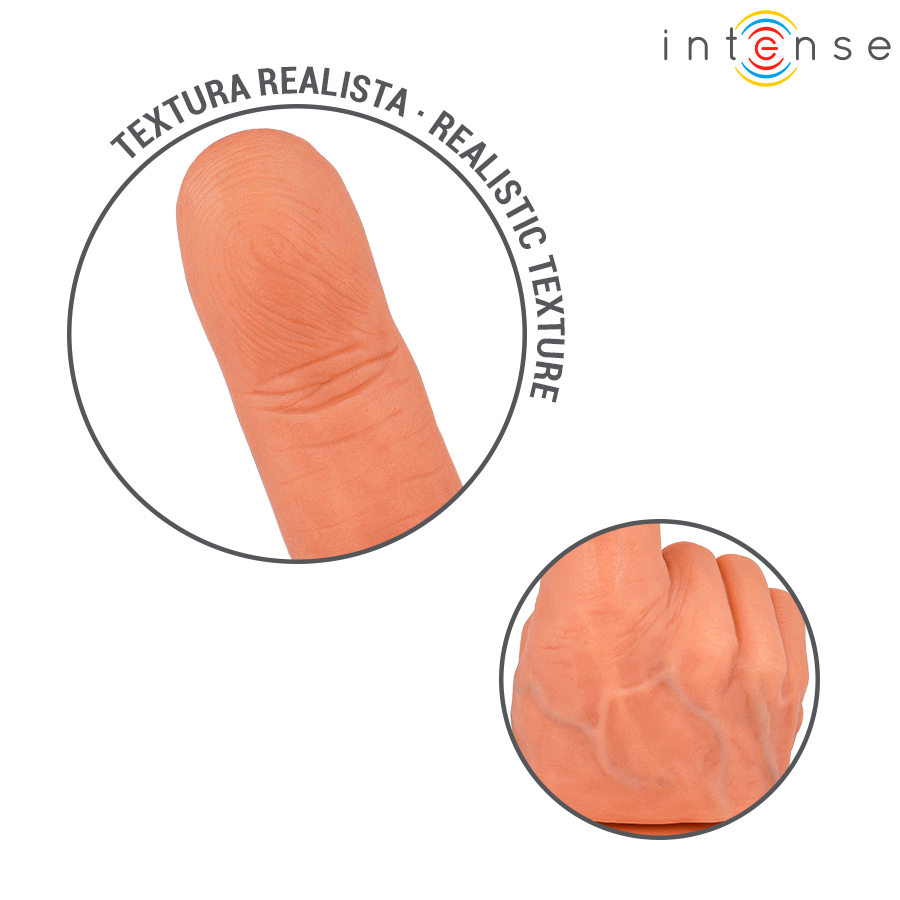 INTENSE - HUBERT G-SPOT STIMULATOR FLEXIBLE HAND 14.2 CM - NOCTURNA DESIRES