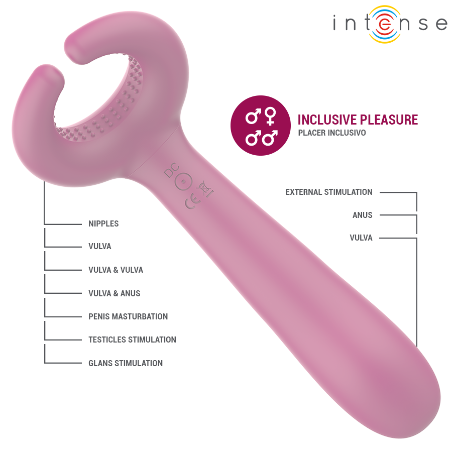 INTENSE - ROWAN INCLUSIVE COUPLE VIBRATOR - NOCTURNA DESIRES