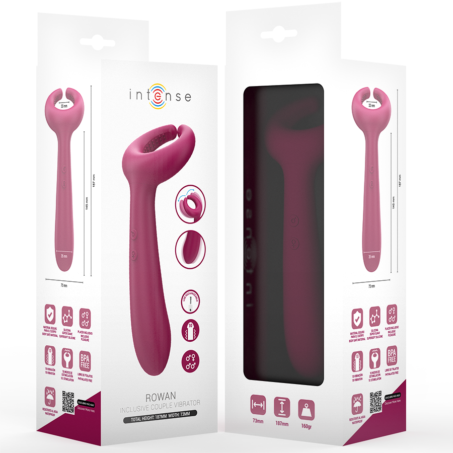 INTENSE - ROWAN INCLUSIVE COUPLE VIBRATOR - NOCTURNA DESIRES