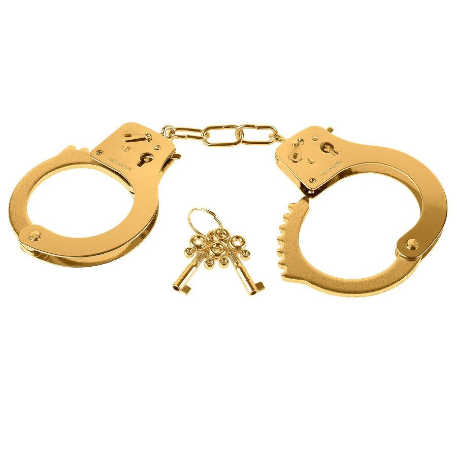 FETISH FANTASY GOLD - METAL CUFFS FETISH FANTASY GOLD NOCTURNA DESIRES