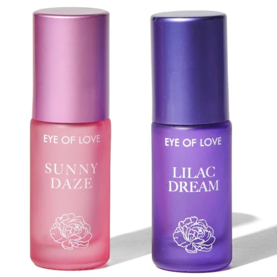 EYE OF LOVE - BLOOM DAY TO NIGHT PHEROMONE ROLL-ON PERFUME SET 2 X 5 ML - NOCTURNA DESIRES