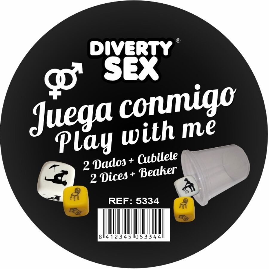 DIABLO PICANTE - DICE GAME PLACE + HETERO POSITIONS WITH CUP - NOCTURNA DESIRES
