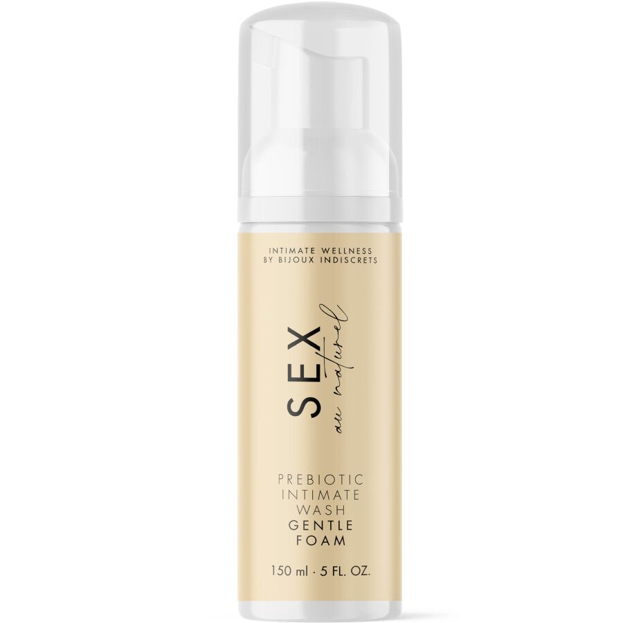BIJOUX INDISCRETS - SEX AU NATUREL PREBIOTIC INTIMATE GEL WITH FOAM 150 ML - NOCTURNA DESIRES
