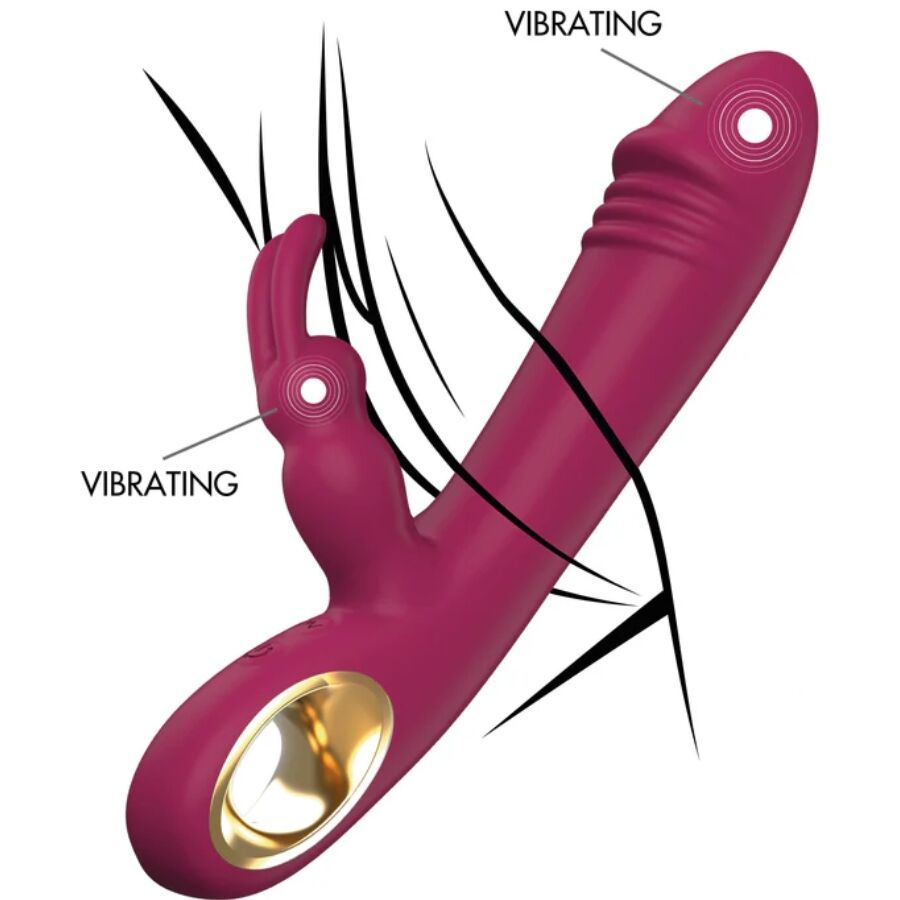 TOYJOY - TAYGETA RABBIT VIBRATOR - NOCTURNA DESIRES
