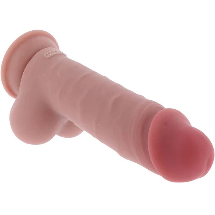 GET REAL - DELUXE REALISTIC PENIS WITH TESTICLES EXTRA THICK 20 CM - NOCTURNA DESIRES