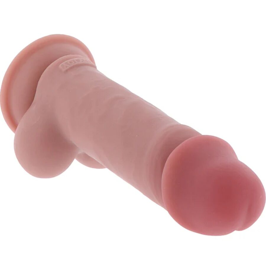 GET REAL - DELUXE REALISTIC PENIS WITH TESTICLES EXTRA THICK 17 CM - NOCTURNA DESIRES