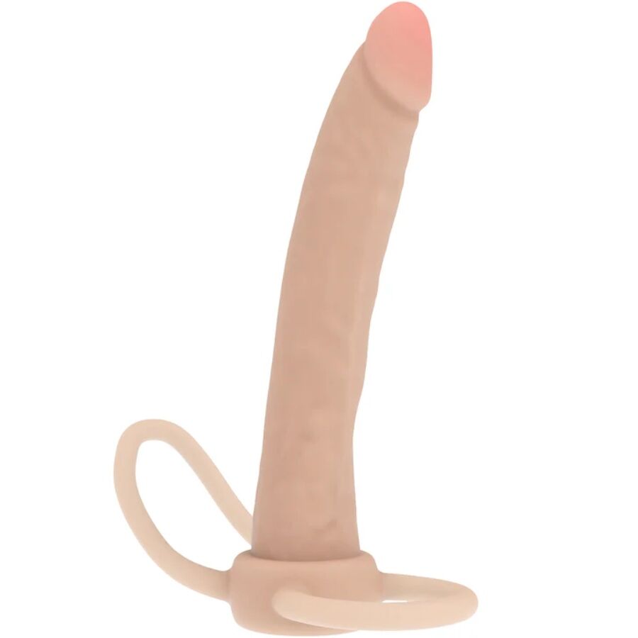 GET REAL - DOUBLE TROUBLE SILICONE ANAL PENETRATOR 16 CM - NOCTURNA DESIRES