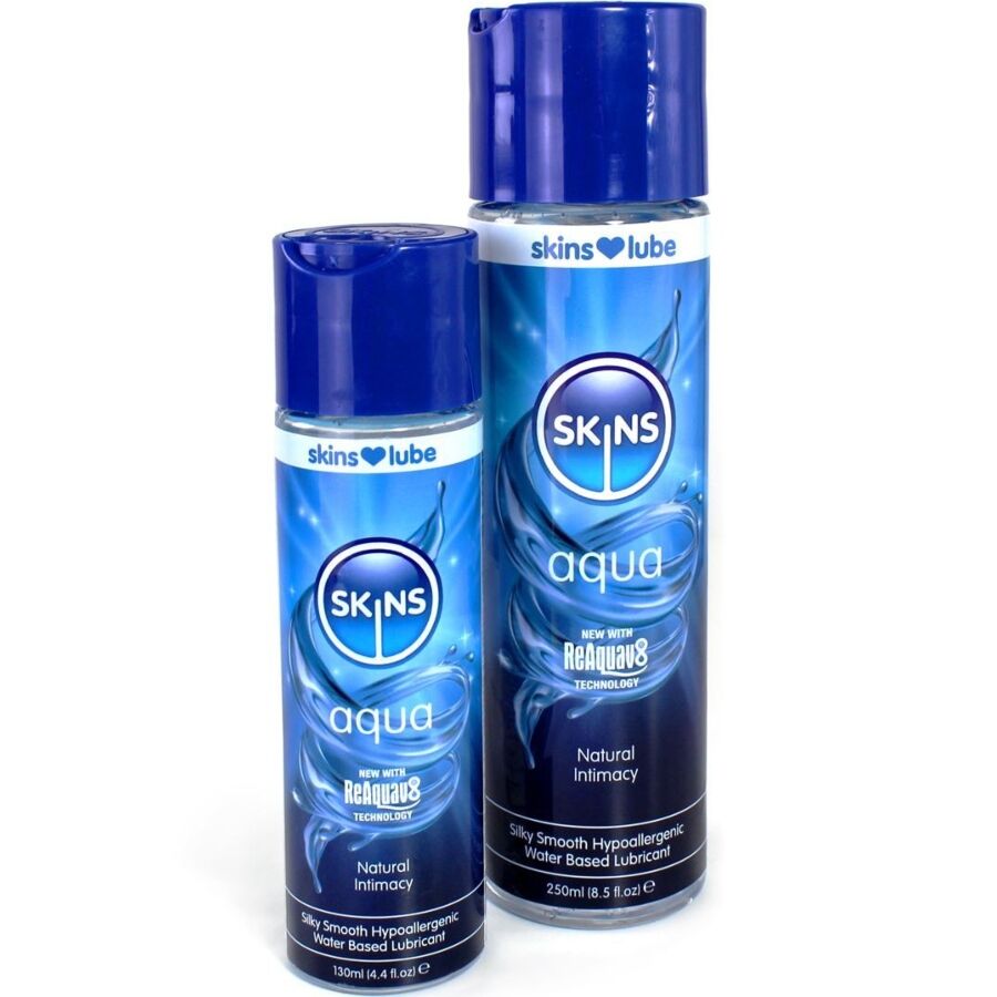 SKINS - AQUA WATER-BASED LUBRICANT 250 ML - NOCTURNA DESIRES