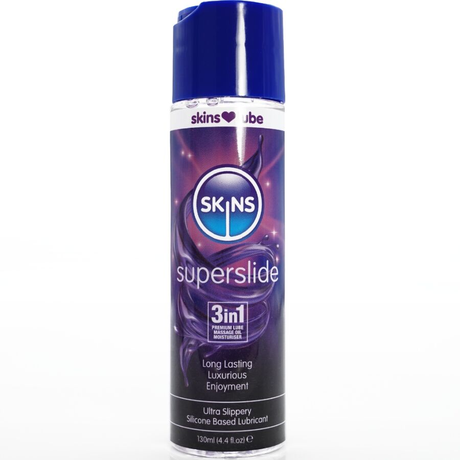 SKINS - SUPERSLIDE SILICONE-BASED LUBRICANT 130 ML - NOCTURNA DESIRES