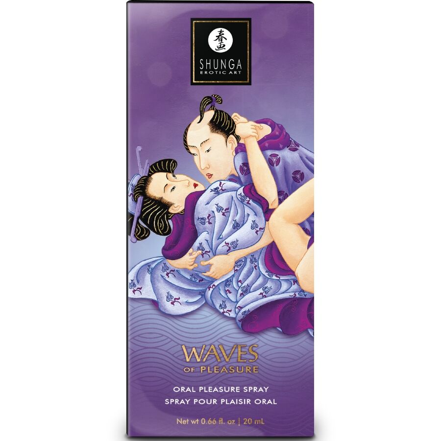 SHUNGA - WAVES PLEASURE SPRAY ORAL SEDUCTIVE EXOTIC FRUITS 20 ML - NOCTURNA DESIRES