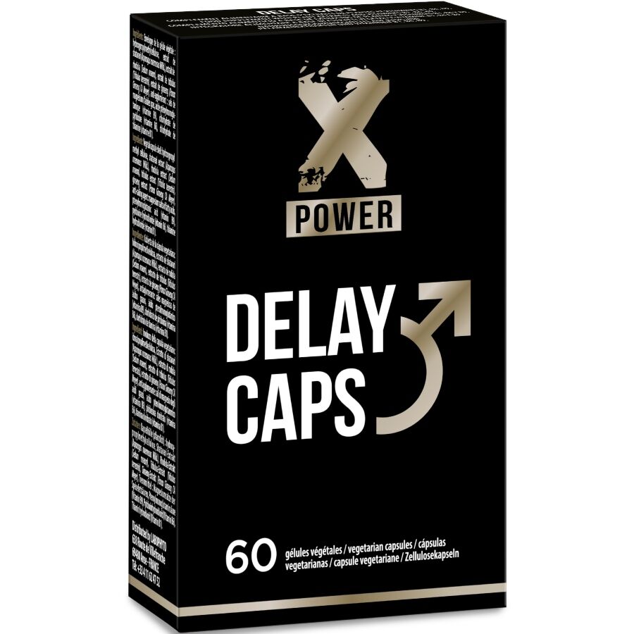 XPOWER - DELAY CAPS DELAYED EJACULATION 60 CAPSULES - NOCTURNA DESIRES