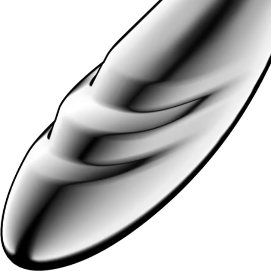 SATISFYER - PURE GRAVITY 3 STAINLESS STEEL DOUBLE-ENDED DILDO - NOCTURNA DESIRES