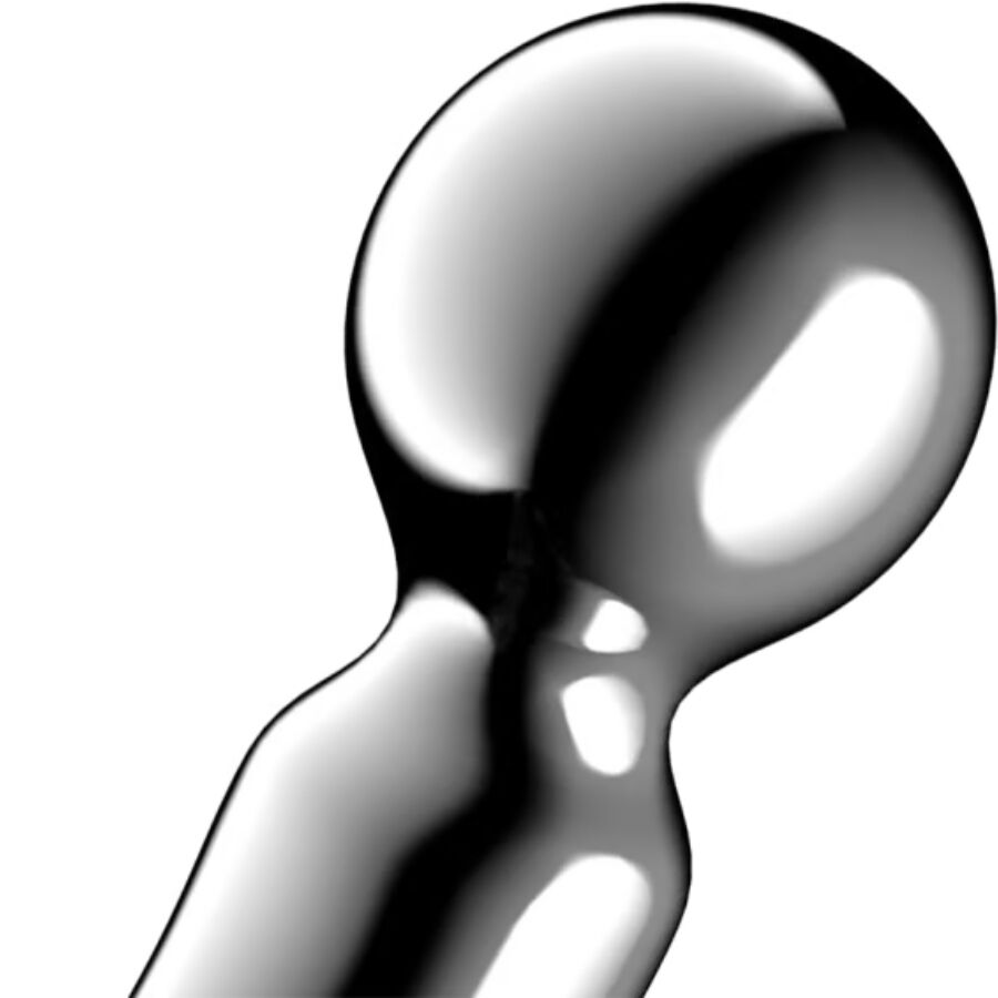 SATISFYER - STAR FORCE 2 STAINLESS STEEL DOUBLE-ENDED DILDO - NOCTURNA DESIRES
