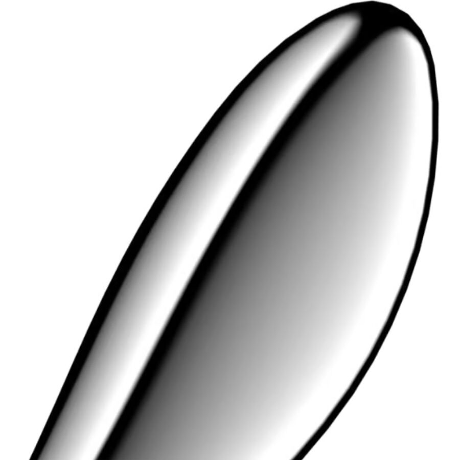 SATISFYER - STAR FORCE 3 STAINLESS STEEL DOUBLE-ENDED DILDO - NOCTURNA DESIRES