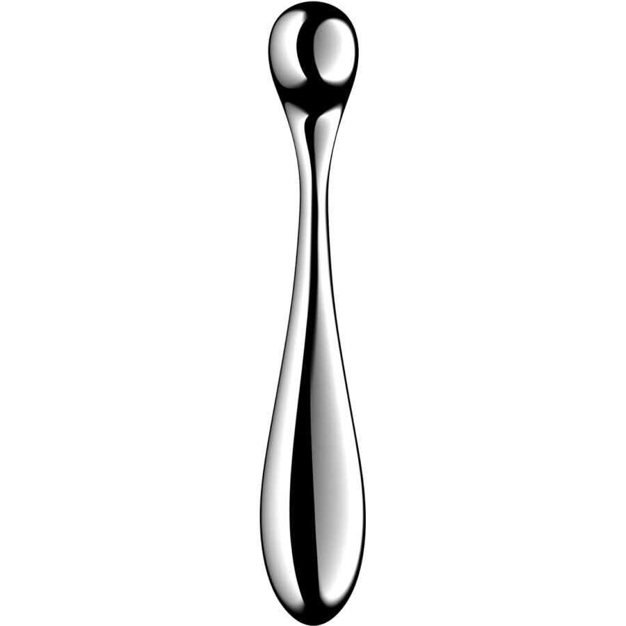 SATISFYER - STAR FORCE 4 STAINLESS STEEL DOUBLE-ENDED DILDO - NOCTURNA DESIRES