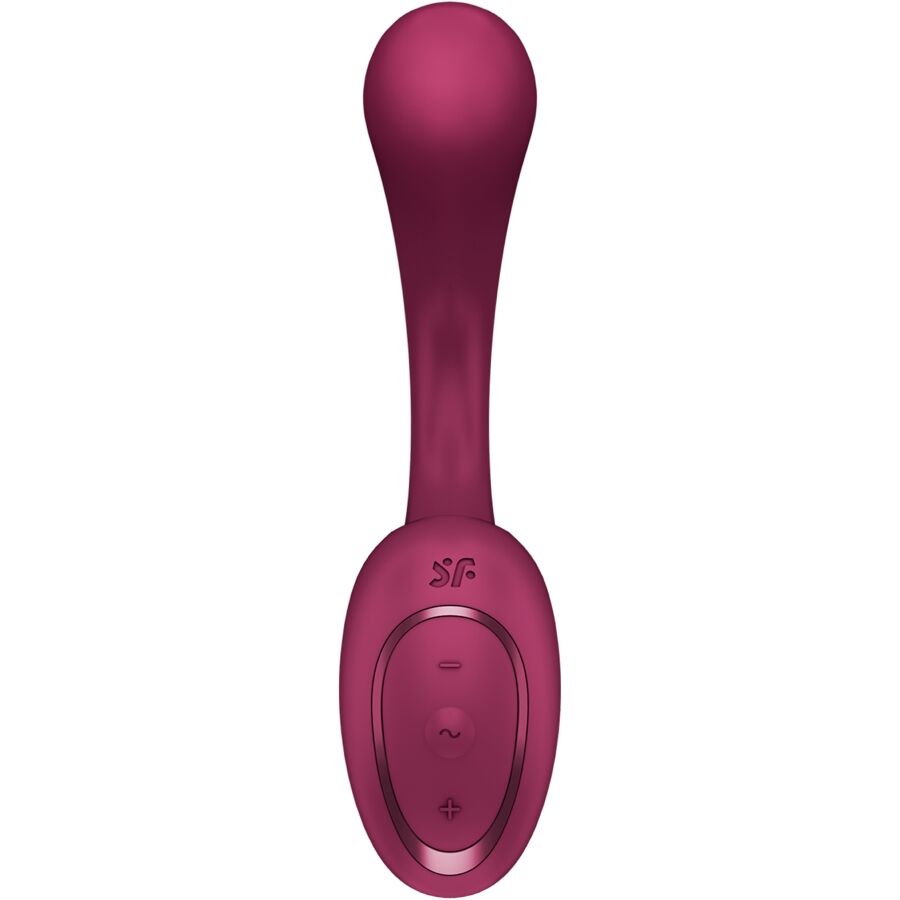 SATISFYER - G FOR GODDESS 2 RABBIT VIBRATOR BOTTLE BORDEAUX - NOCTURNA DESIRES