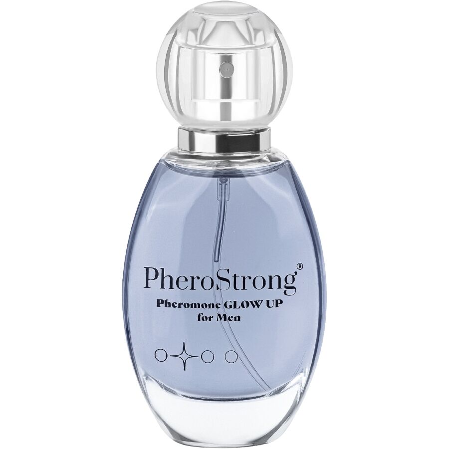 PHEROSTRONG - GLOW UP PHEROMONE PERFUME FOR MEN 50 ML - NOCTURNA DESIRES