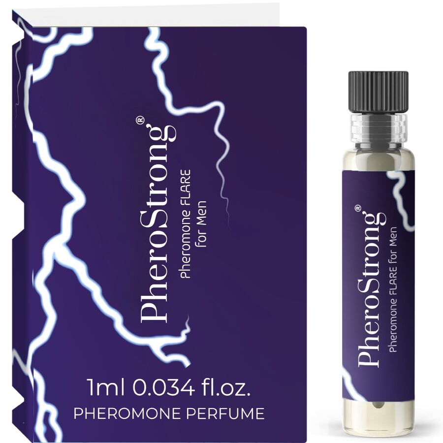 PHEROSTRONG - FLARE PHEROMONE PERFUME FOR MEN 1 ML - NOCTURNA DESIRES