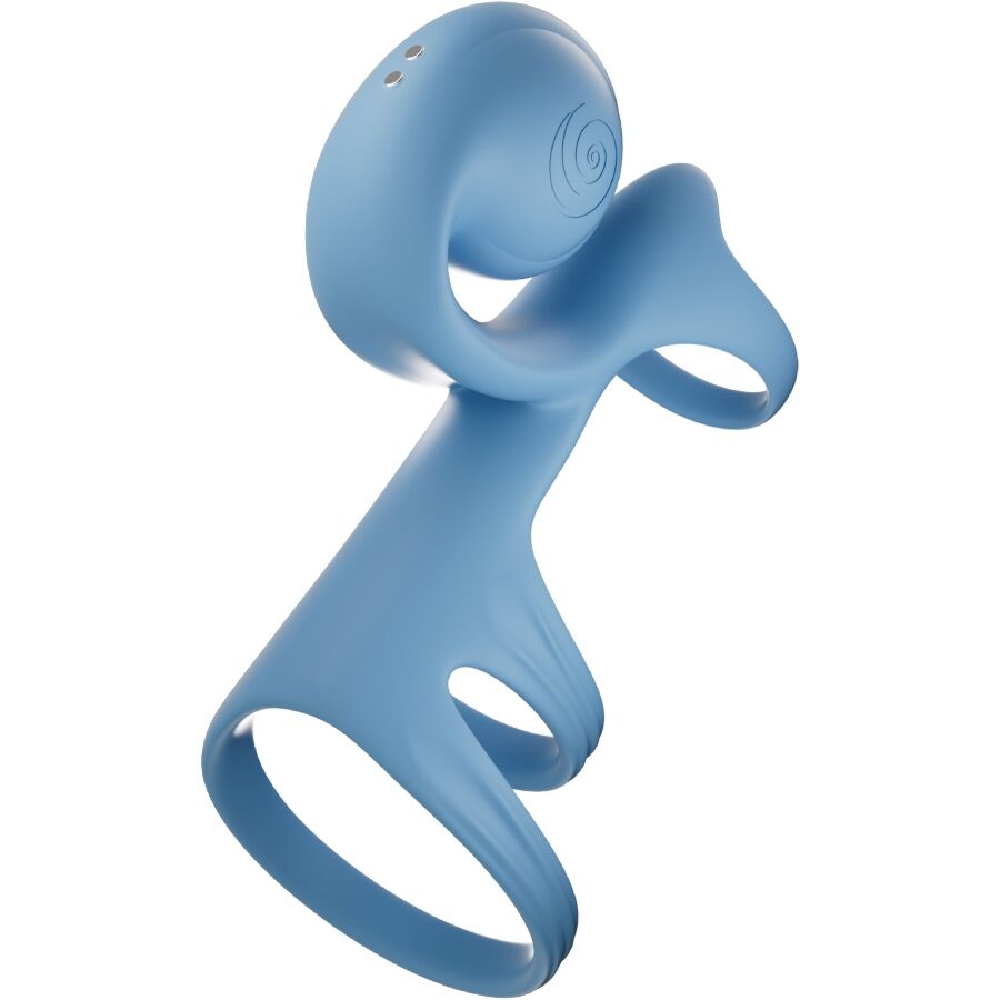 SNAIL VIBE - JOVI ARC COUPLE RING REMOTE CONTROL BLUE - NOCTURNA DESIRES