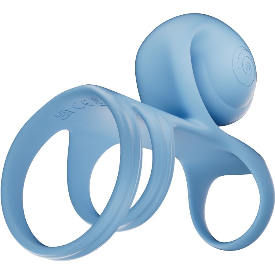 SNAIL VIBE - JOVI ARC COUPLE RING REMOTE CONTROL BLUE - NOCTURNA DESIRES