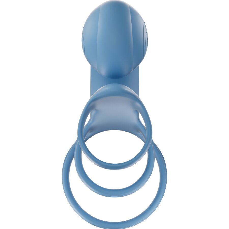 SNAIL VIBE - JOVI ARC COUPLE RING REMOTE CONTROL BLUE - NOCTURNA DESIRES