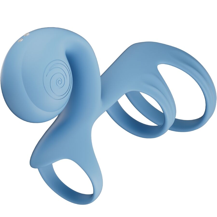 SNAIL VIBE - JOVI ARC COUPLE RING REMOTE CONTROL BLUE - NOCTURNA DESIRES