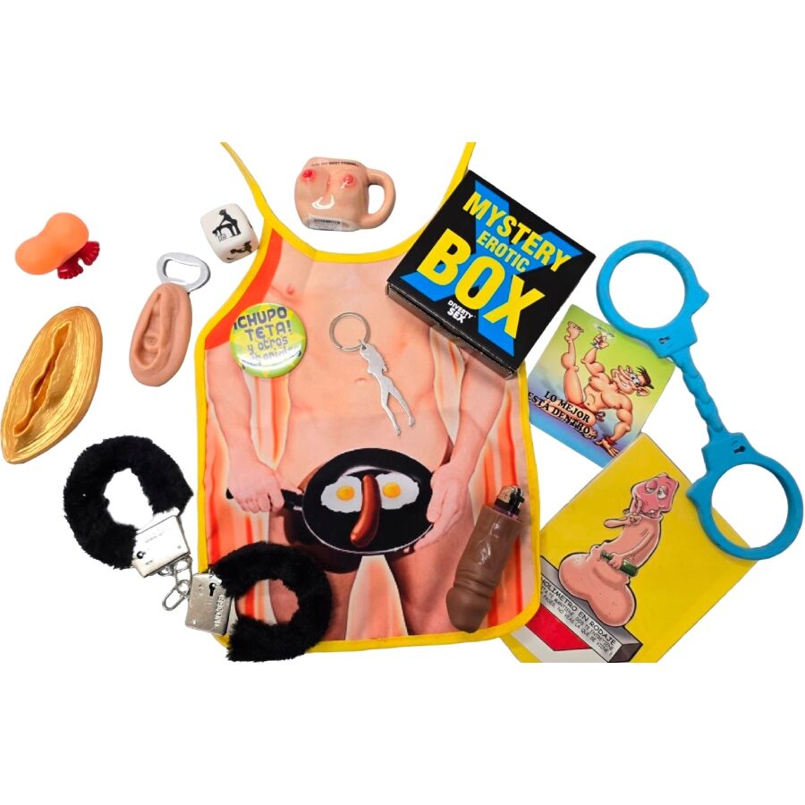 DIABLO PICANTE - MYSTERY EROTIC BOX FOR HIM 10 X 10 - NOCTURNA DESIRES