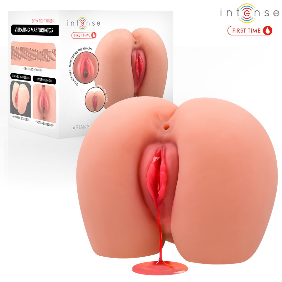 INTENSE FIRST TIME - ARIANA VIRGIN VIBRATOR MASTURBATOR WITH BLEEDING - NOCTURNA DESIRES