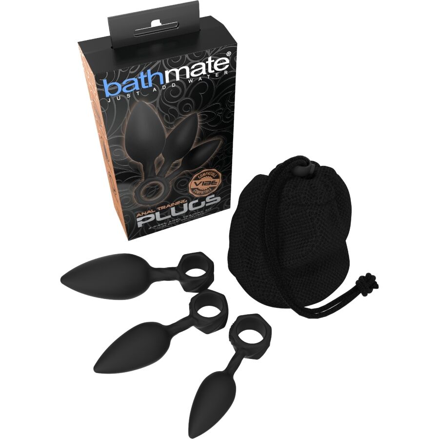 BATHMATE - TRAINING KIT 3 ANAL PLUGS - NOCTURNA DESIRES