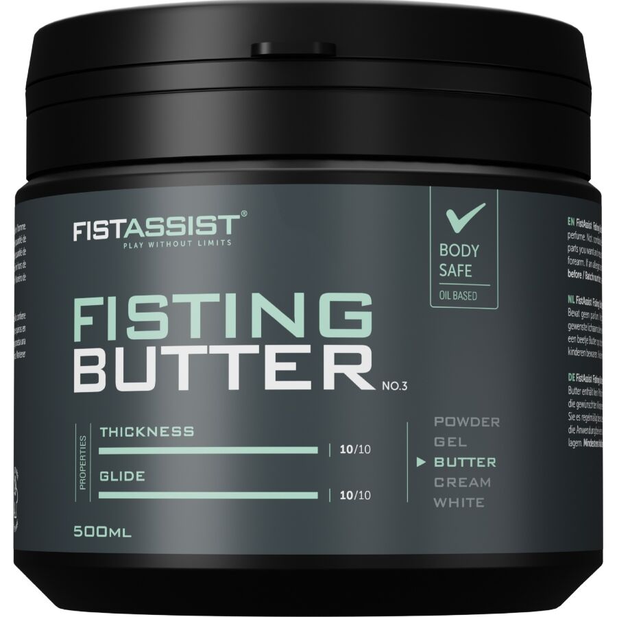 COBECO - FIST ASSIST BUTTER LUBRICANT OIL-BASED 500 ML - NOCTURNA DESIRES