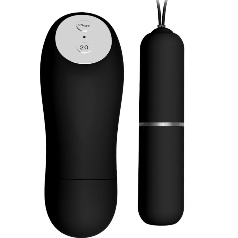 BAILE - THONG WITH VIBRATING BULLET AND REMOTE CONTROL BLACK - NOCTURNA DESIRES