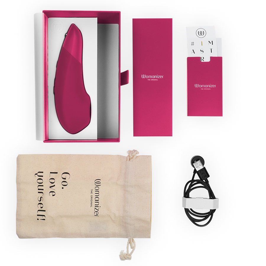 WOMANIZER - ENHANCE CLITORIAL STIMULATOR VIBRANT PINK - NOCTURNA DESIRES