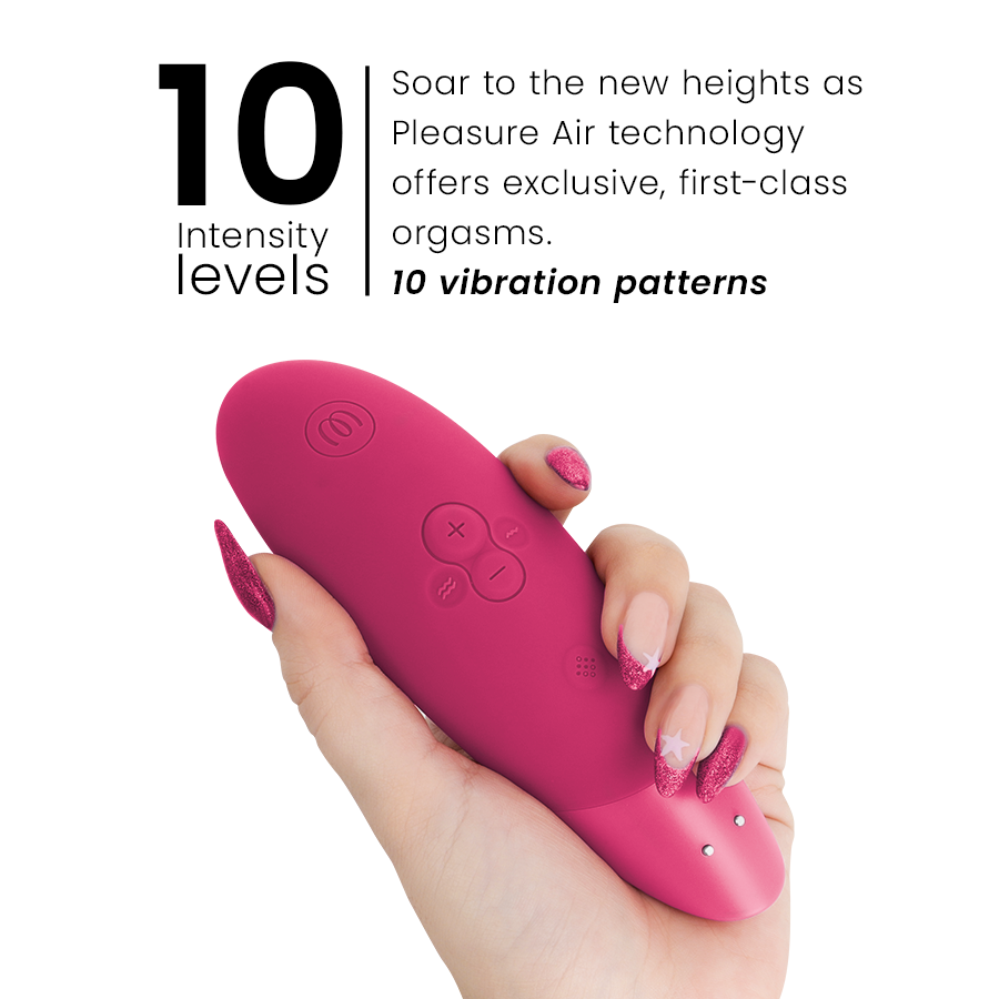 WOMANIZER - ENHANCE CLITORIAL STIMULATOR VIBRANT PINK - NOCTURNA DESIRES
