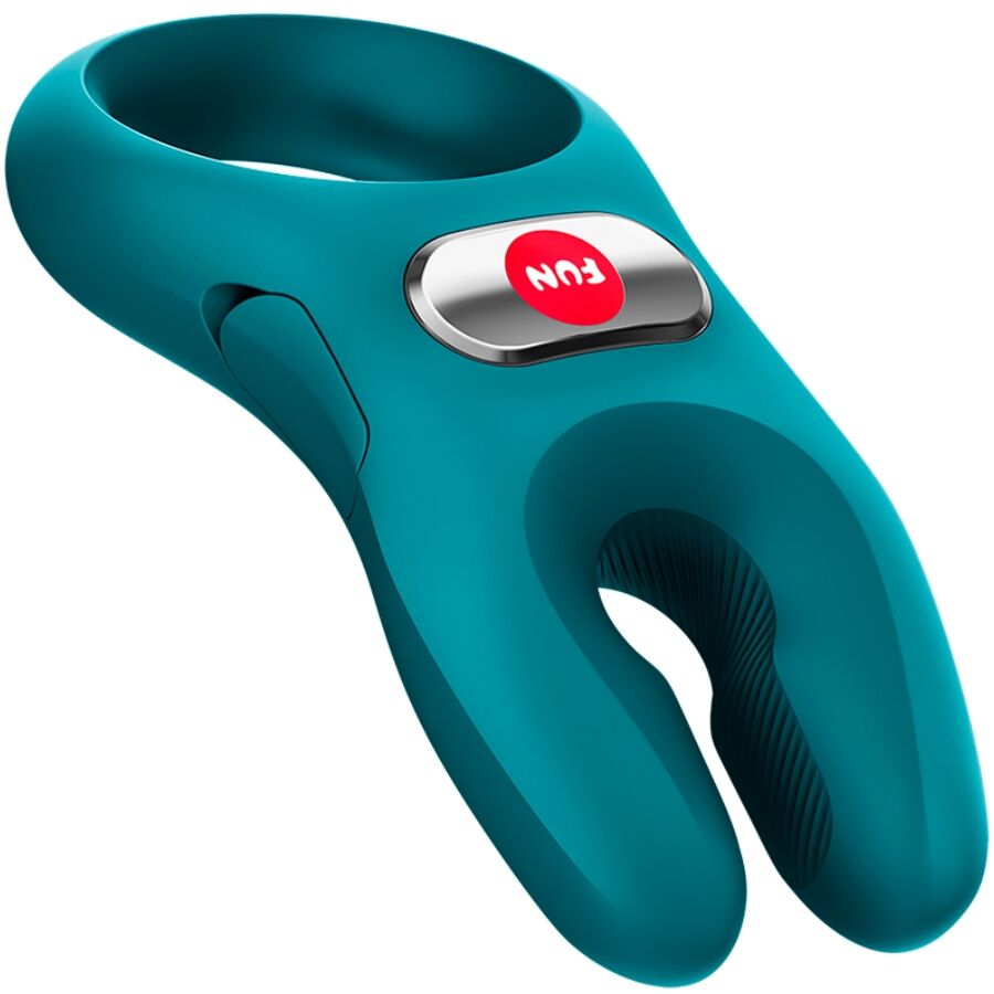 FUN FACTORY - NOS PRO VIBRATING COCK RING BOTTLE GREEN - NOCTURNA DESIRES
