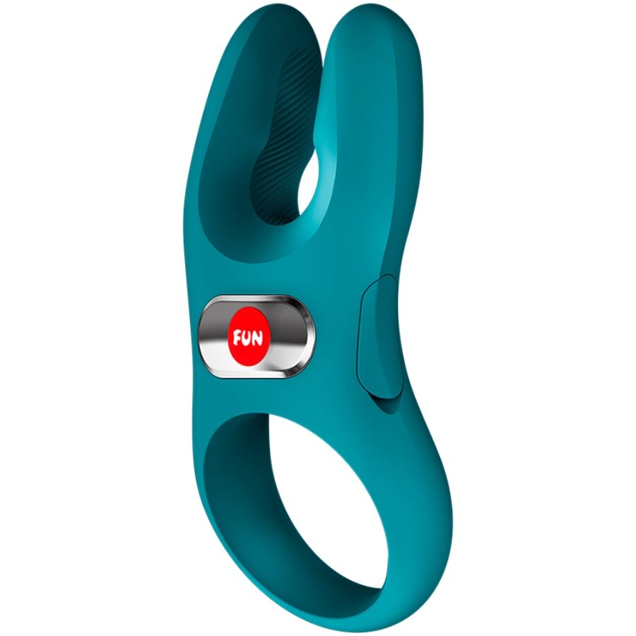 FUN FACTORY - NOS PRO VIBRATING COCK RING BOTTLE GREEN - NOCTURNA DESIRES
