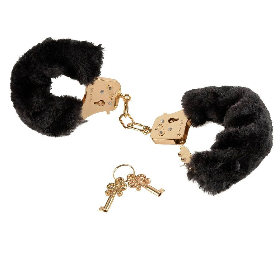 FETISH FANTASY GOLD - DELUXE FURRY CUFFS FETISH FANTASY GOLD NOCTURNA DESIRES