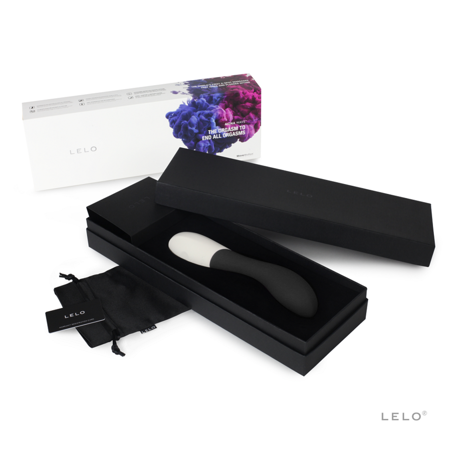 LELO - MONA WAVE BLACK VIBRATOR - NOCTURNA DESIRES