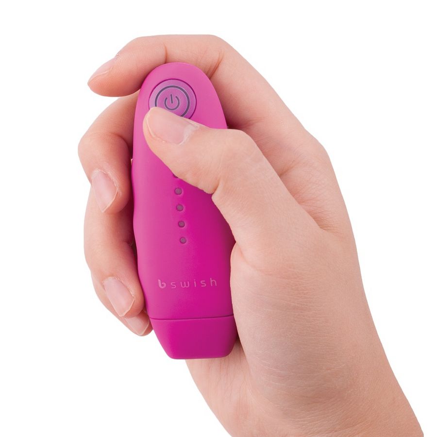 B SWISH - BNAUGHTY UNLEASHED CLASSIC PINK REMOTE CONTROL - NOCTURNA DESIRES