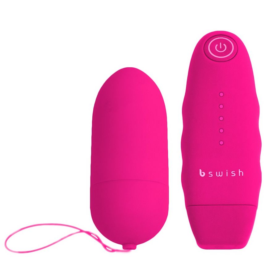 B SWISH - BNAUGHTY UNLEASHED CLASSIC PINK REMOTE CONTROL - NOCTURNA DESIRES