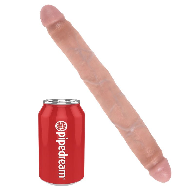 KING COCK - SLIM DOUBLE DILDO 30 CM KING COCK NOCTURNA DESIRES