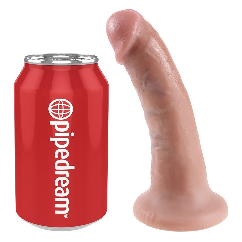 KING COCK - 6 DILDO FLESH 15.2 CM KING COCK NOCTURNA DESIRES