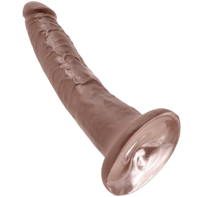 KING COCK - 7 DILDO CHOCOLATE 17.8 CM KING COCK NOCTURNA DESIRES