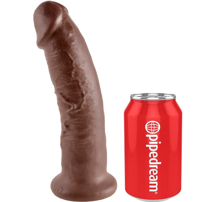 KING COCK - 9 DILDO BROWN 22.9 CM KING COCK NOCTURNA DESIRES