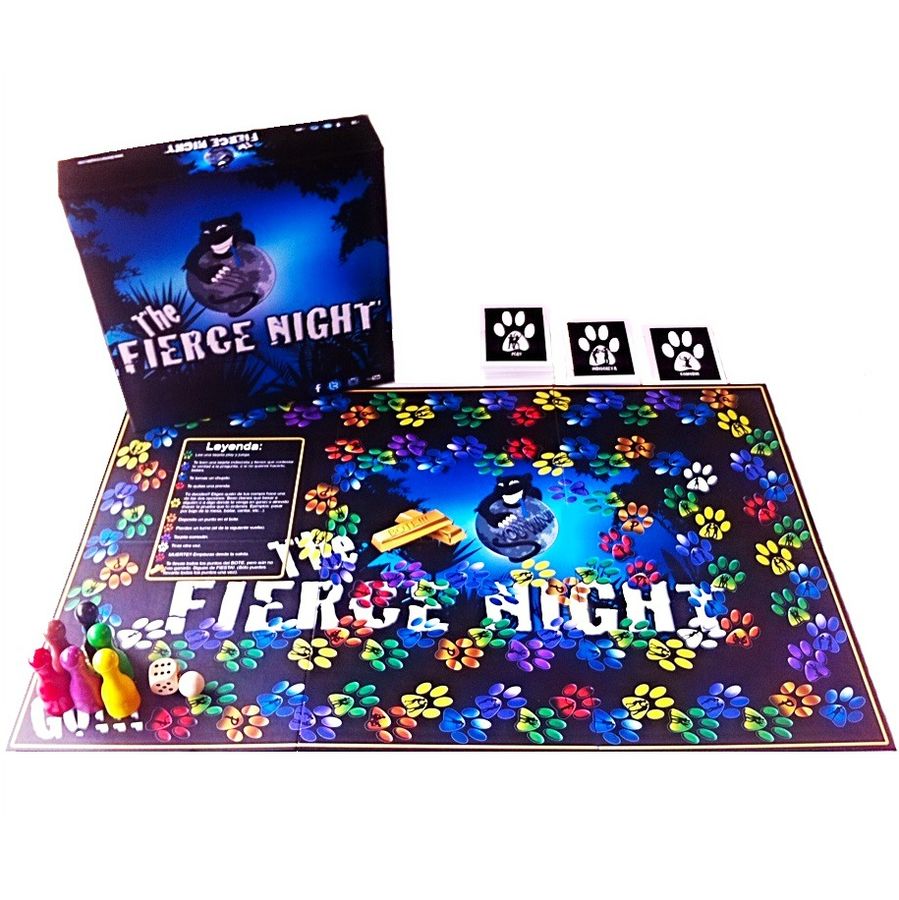FIERCE GAME - THE FIERCE NIGHT BOARD GAME FIERCE GAME NOCTURNA DESIRES