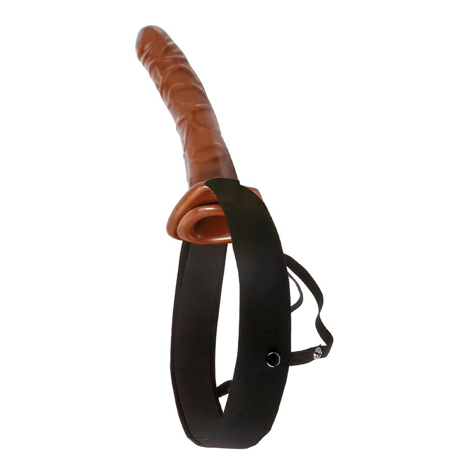 FETISH FANTASY SERIES - CHOCOLATE DREAM HOLLOW STRAP-ON FETISH FANTASY SERIES NOCTURNA DESIRES