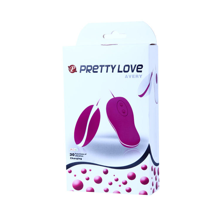 PRETTY LOVE - FLIRTATION VIBRATING EGG WITH REMOTE CONTROL AVERY PRETTY LOVE FLIRTATION NOCTURNA DESIRES