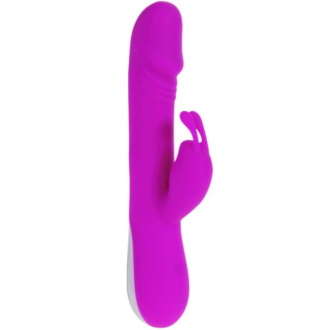 PRETTY LOVE - FLIRTATION ROBERT VIBRATOR WITH CLITORIS STIMULATOR PRETTY LOVE FLIRTATION NOCTURNA DESIRES