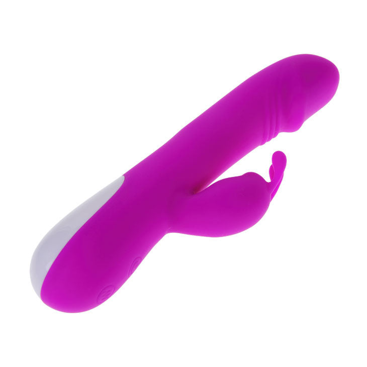 PRETTY LOVE - FLIRTATION ROBERT VIBRATOR WITH CLITORIS STIMULATOR PRETTY LOVE FLIRTATION NOCTURNA DESIRES